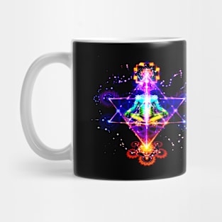 Neon Merkabah Mug